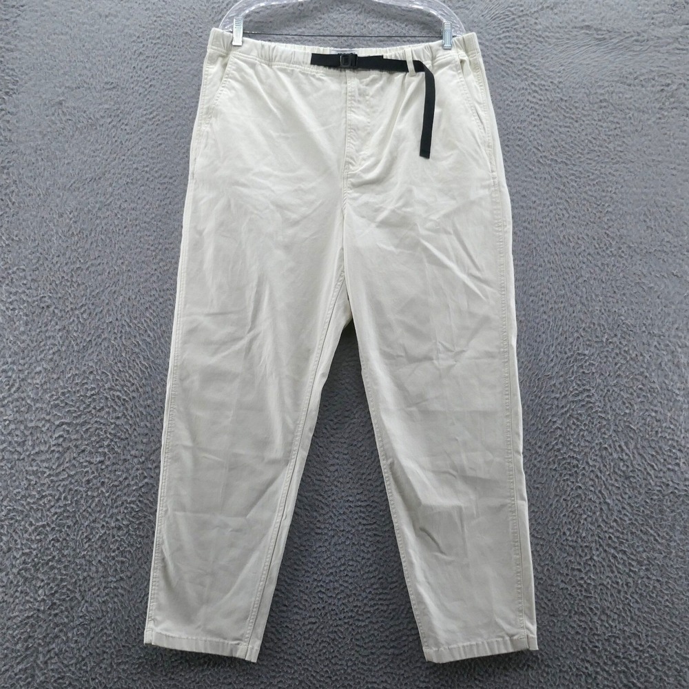 Stoic Venture Pant‎ Womens XL Off White EGR Integrated Belt Stretch NEW